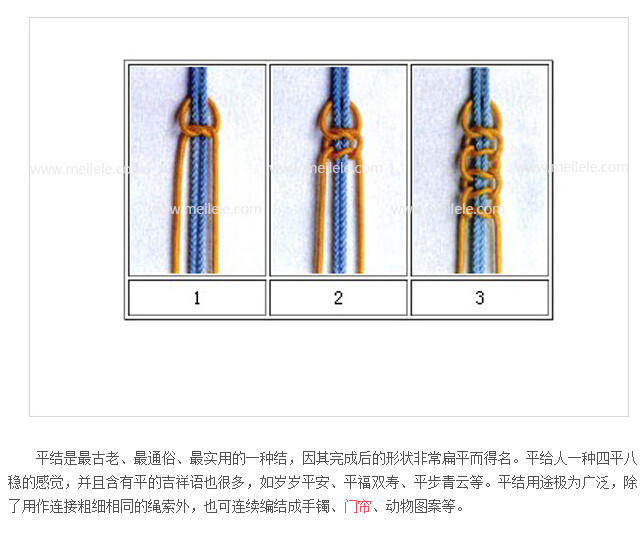 中国结的编法图解(2)(点击浏览下一张趣图)