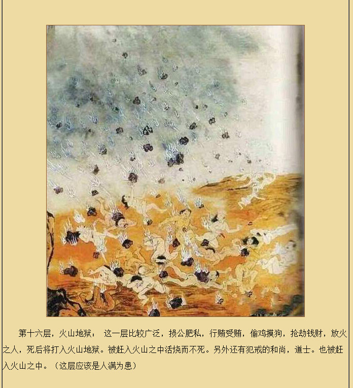 十八层地狱详细图解：一到十八层地狱图解(16)(点击浏览下一张趣图)
