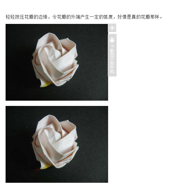 川崎玫瑰折法图解带【视频】(47)(点击浏览下一张趣图)