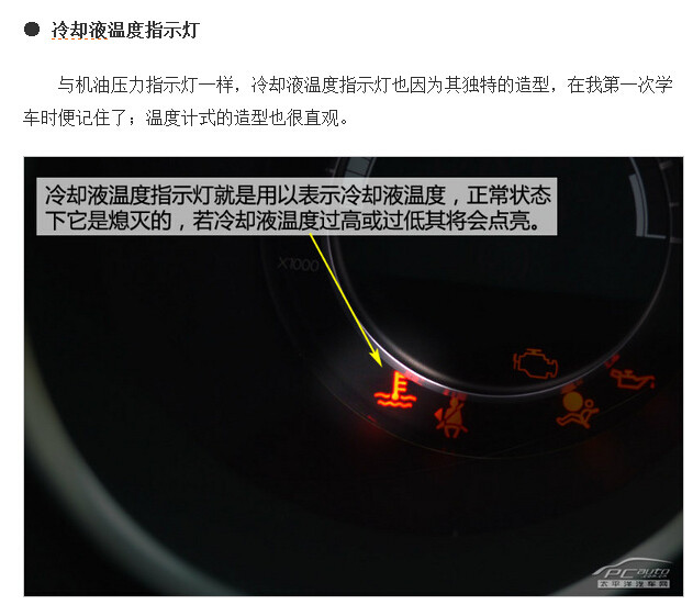 汽车仪表盘指示灯图解(4)(点击浏览下一张趣图)