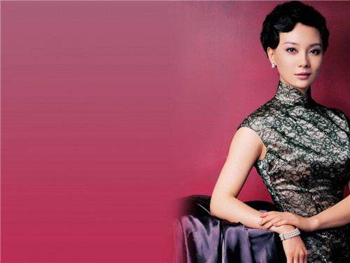 旗袍美女陈数图片欣赏 穿旗袍最美的女人(2)(点击浏览下一张趣图)