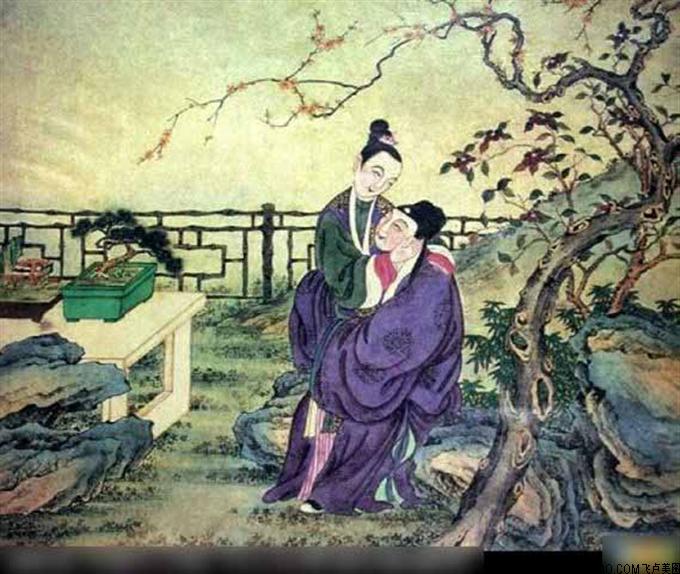 唐伯虎海棠春睡图 唐伯虎秘戏图 (点击浏览下一张趣图)