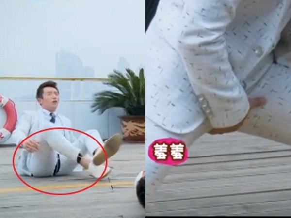 郑恺跑男泥潭走光图 郑恺蛋蛋图片 郑恺是弯的(5)(点击浏览下一张趣图)