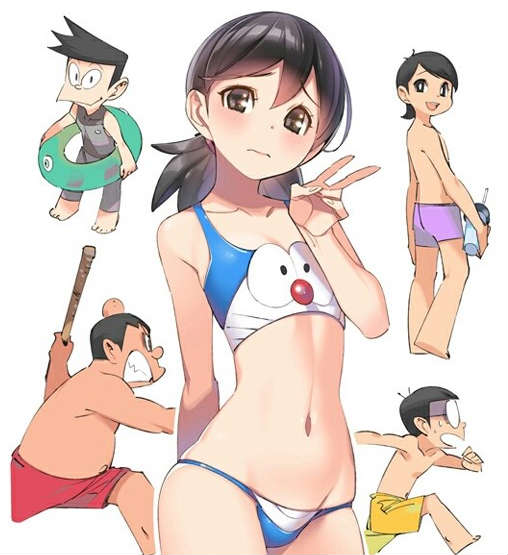 哆啦a梦静香的本子 哆啦a梦同人源静香漫画(点击浏览下一张趣图)