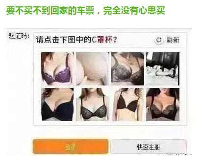 12306奇葩的验证码(点击浏览下一张趣图)