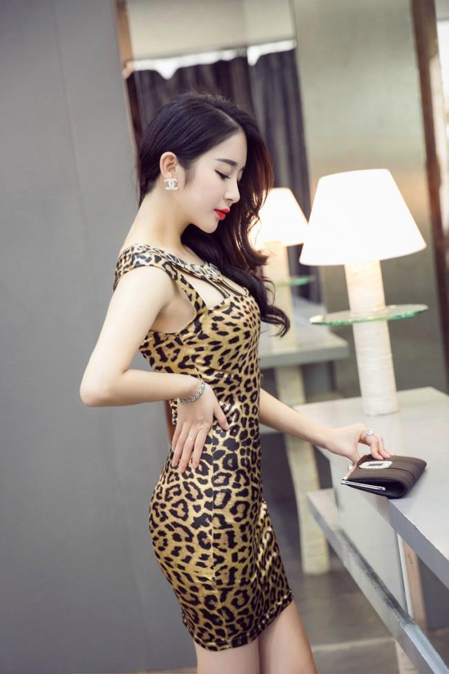 美女模特豹纹美腿性感私房写真图片(8)(点击浏览下一张趣图)