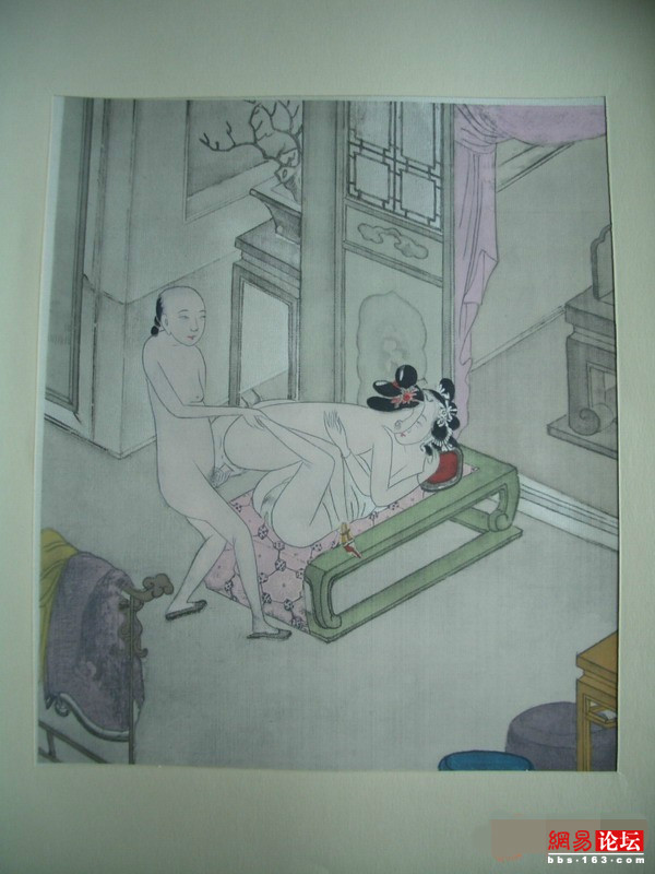 春官图册大图,宫廷春欲图册:老皇帝临幸年轻妃子图(8)(点击浏览下一张趣图)