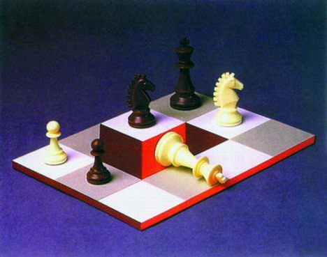 不可能的棋盘(点击浏览下一张趣图)