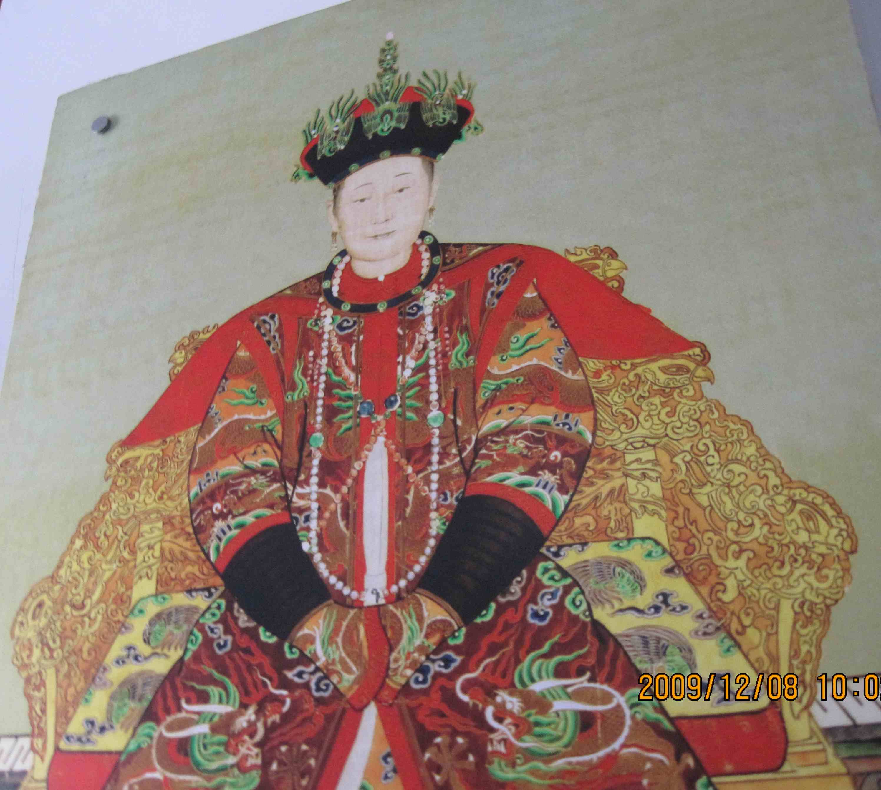 海兰珠画像真实画像 布木布泰和海兰珠画像(3)(点击浏览下一张趣图)