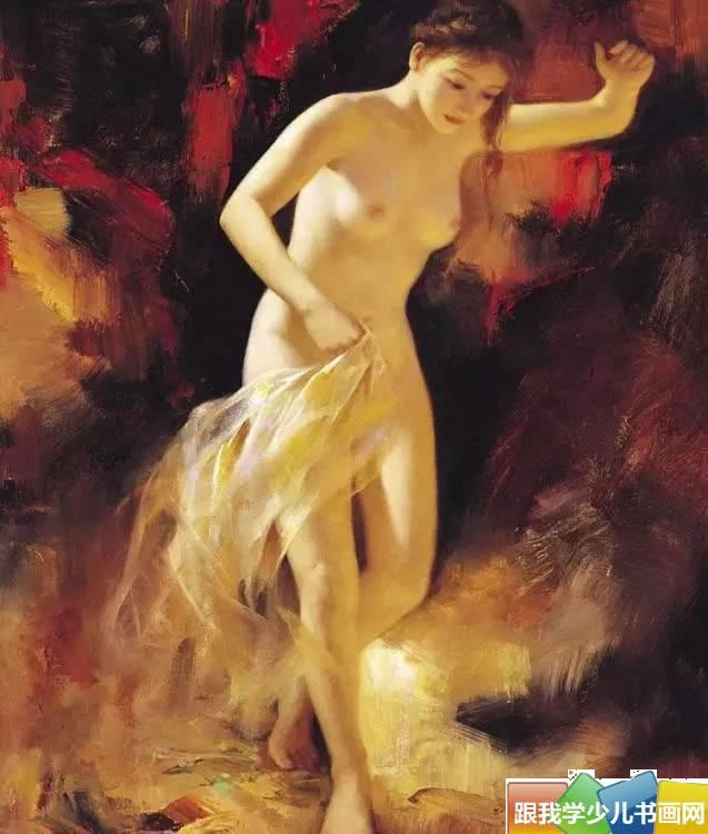 人体油画高清大图图片 人体油画中的东方女性(2)(点击浏览下一张趣图)
