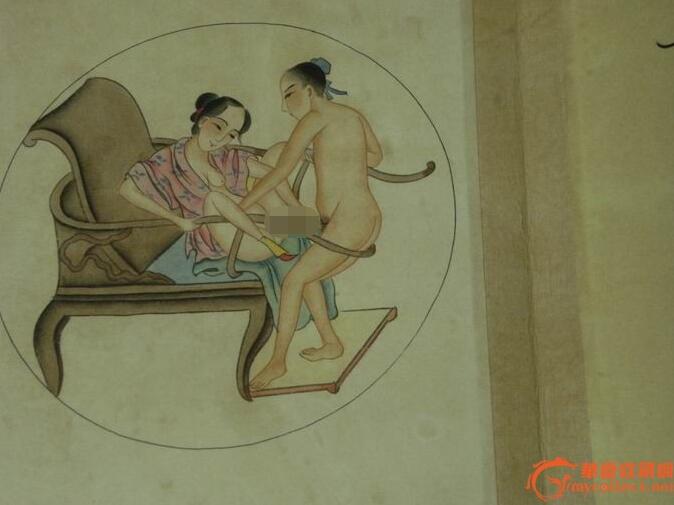 清代春官图片欣赏：秘蔵99春画图(点击浏览下一张趣图)