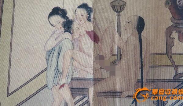 清代春官图片欣赏：秘蔵99春画图(3)(点击浏览下一张趣图)