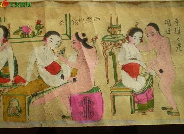 古代春官图片七十二式：古代日本春画图全图(3)(点击浏览下一张趣图)