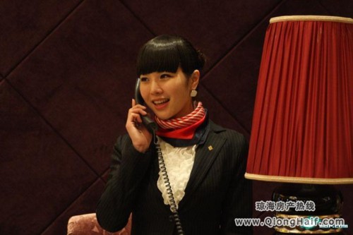 史上最美售楼小姐图片 史上最美售楼小姐罗娟(2)(点击浏览下一张趣图)
