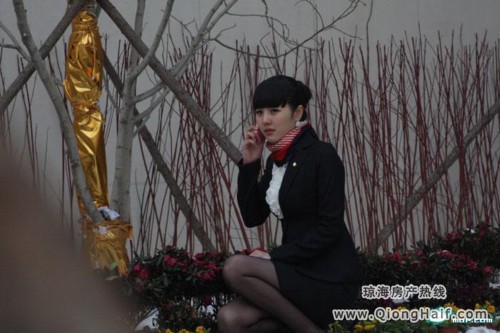 史上最美售楼小姐图片 史上最美售楼小姐罗娟(13)(点击浏览下一张趣图)