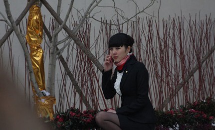 售楼小姐潜规动态图：史上最美售楼小姐罗娟(11)(点击浏览下一张趣图)