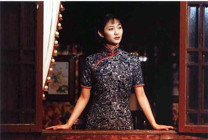 明星旗袍装最美图片：李小冉旗袍照太美(8)(点击浏览下一张趣图)