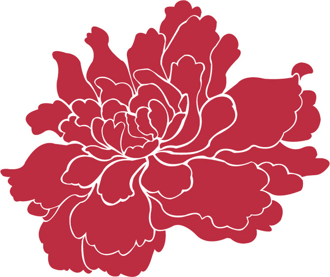 牡丹花图片简笔画(点击浏览下一张趣图)