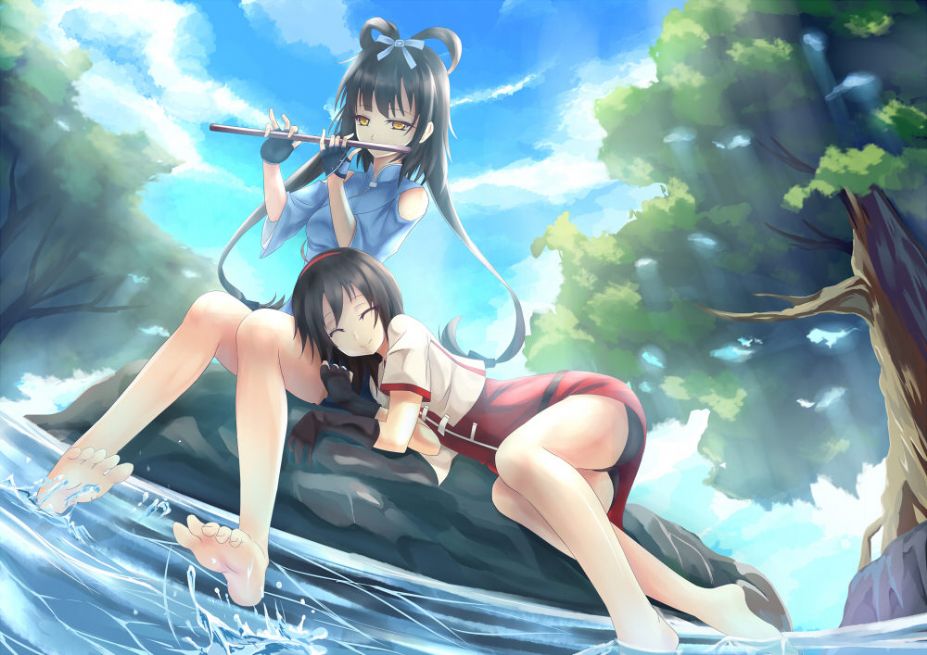 洛天依本人照片：洛天依和初音未来(点击浏览下一张趣图)