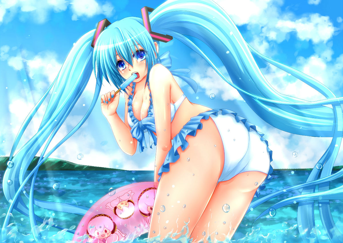 初音脱了内裤是什么样图：初音未来邪恶透视图片(6)(点击浏览下一张趣图)
