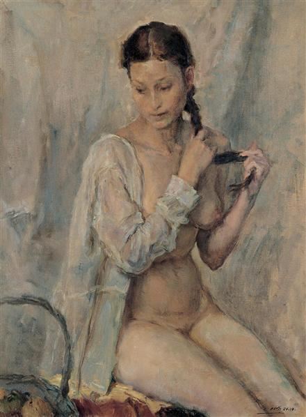 油画艺术美女图片欣赏：西洋人体油画(点击浏览下一张趣图)