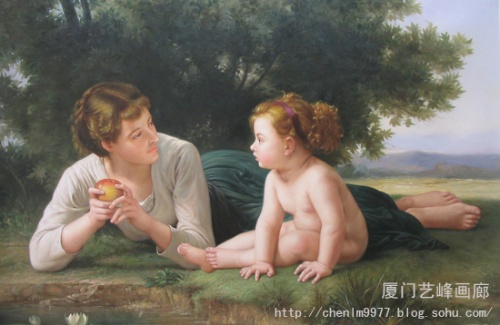 欧美写实人体油画图片欣赏：加拿大参展者裸体欣赏(3)(点击浏览下一张趣图)