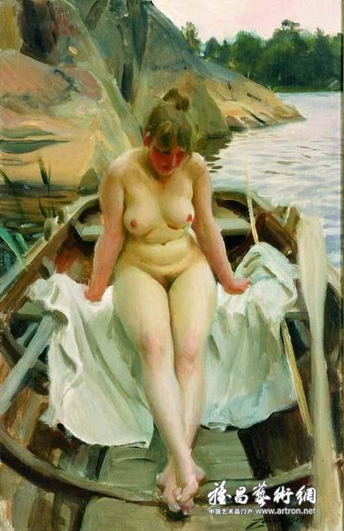 欧美写实人体油画图片欣赏：加拿大参展者裸体欣赏(6)(点击浏览下一张趣图)
