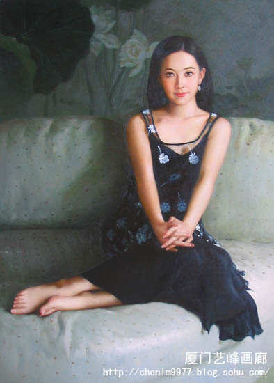 中国人体油画作品欣赏：中国裸体油画作品欣赏(5)(点击浏览下一张趣图)