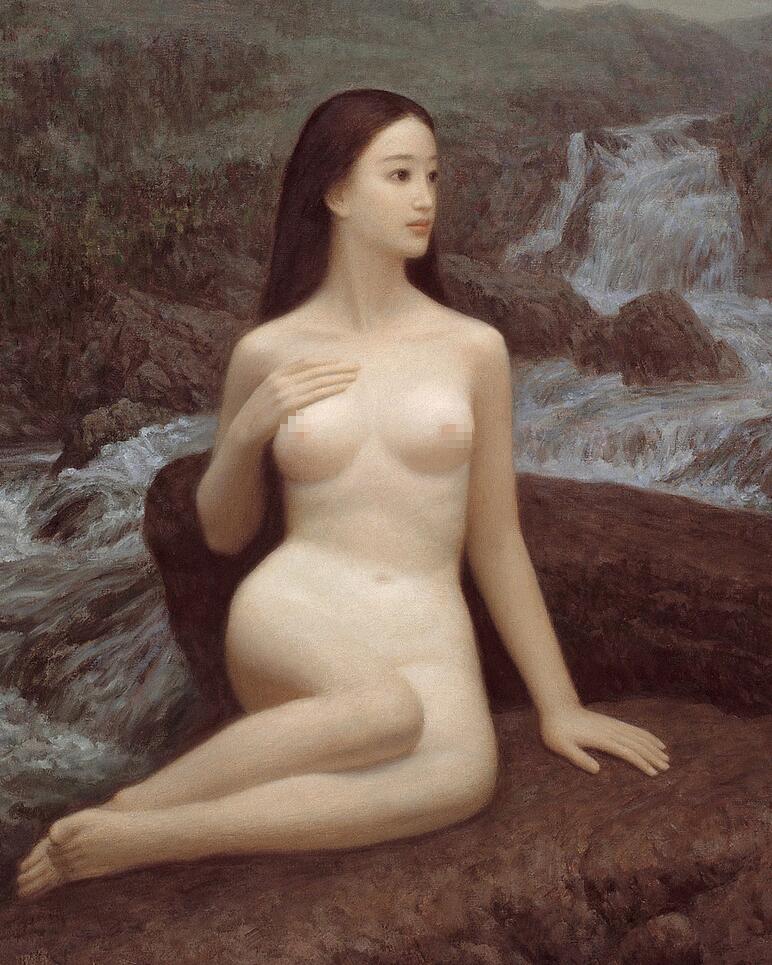 丽图原创摄影图片欣赏：人体油画写生图片欣赏(点击浏览下一张趣图)