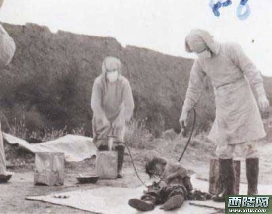 731部队孕妇活体实验：731部队女体实验全程图，731活体孕妇解剖图(14)(点击浏览下一张趣图)