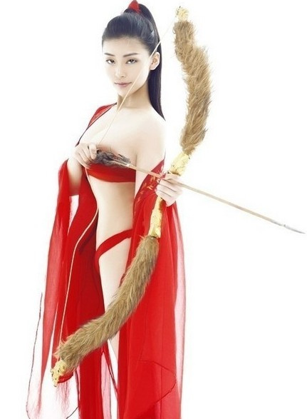 萨瑶瑶全裸写真露给你看1：g奶舞模萨瑶瑶全裸写真(6)(点击浏览下一张趣图)