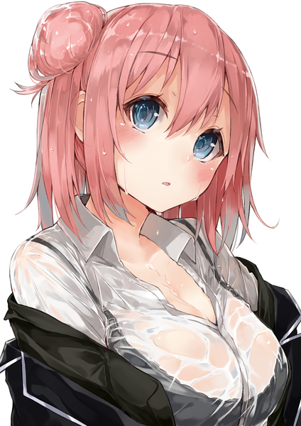 动漫粉红少女图片：二次元粉红少女图片(7)(点击浏览下一张趣图)