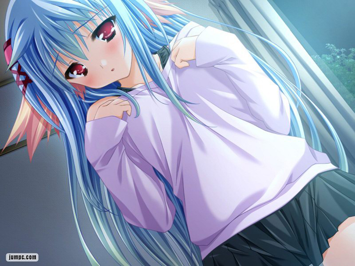 动漫粉红少女图片：二次元粉红少女图片(8)(点击浏览下一张趣图)