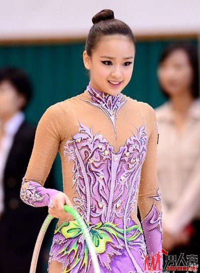 孙妍在春光乍泄图片：韩国体操美女孙妍在(4)(点击浏览下一张趣图)