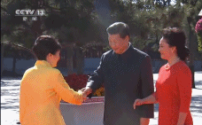 朴槿惠阅兵出丑图片(5)(点击浏览下一张趣图)
