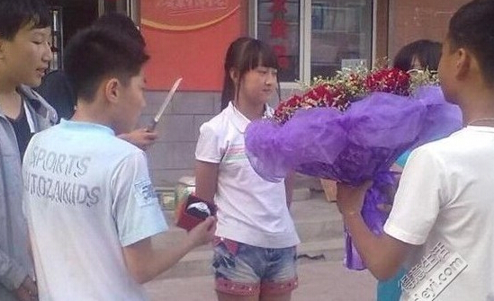 孩子早恋图片，初中生早恋咋办(2)(点击浏览下一张趣图)