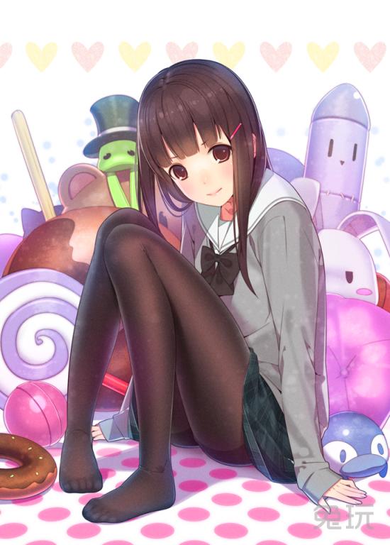 二次元美女左爱图：二次元足袜控图片(8)(点击浏览下一张趣图)