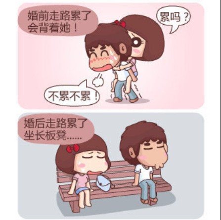 婚前婚后的差别图片(2)(点击浏览下一张趣图)