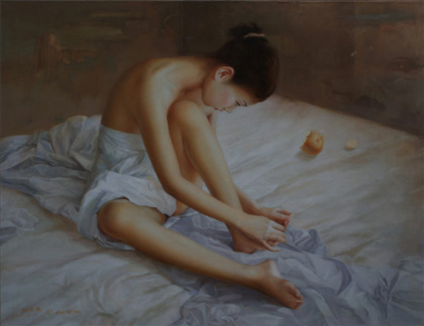 王能俊人体油画：当代人体油画作品欣赏(2)(点击浏览下一张趣图)