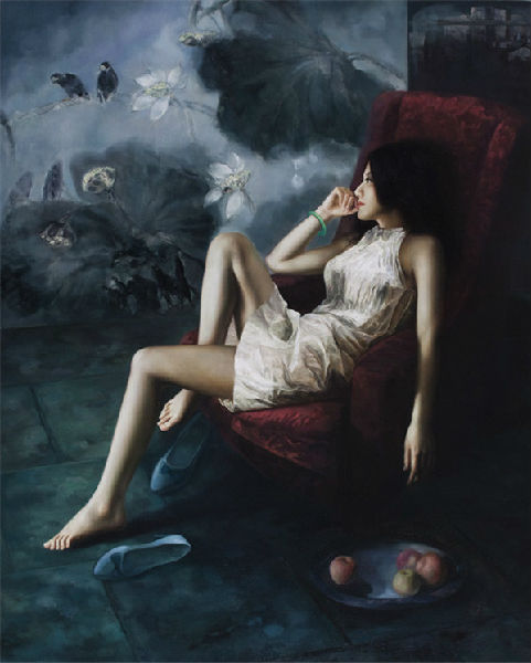 王能俊人体油画：当代人体油画作品欣赏(4)(点击浏览下一张趣图)