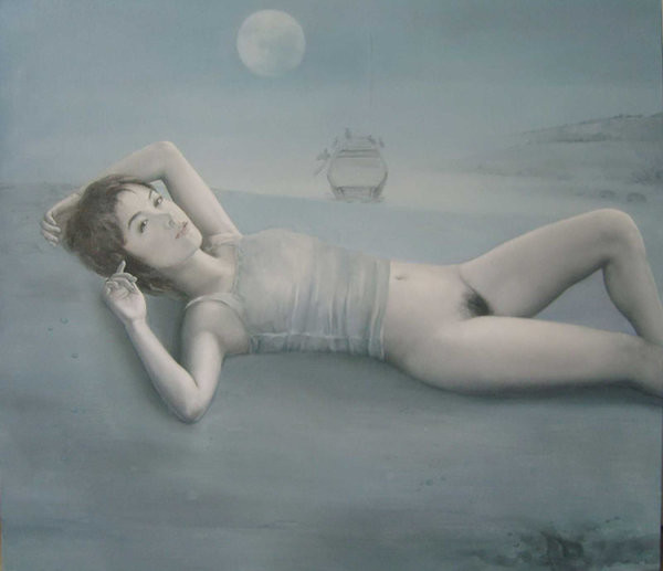 王能俊人体油画：当代人体油画作品欣赏(5)(点击浏览下一张趣图)
