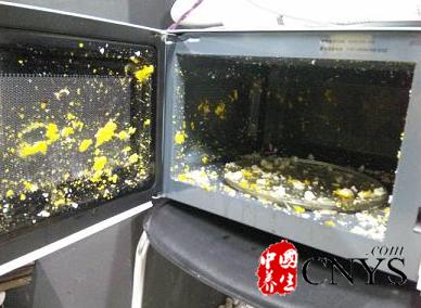 禁忌：微波炉加热生鸡蛋会爆炸(点击浏览下一张趣图)