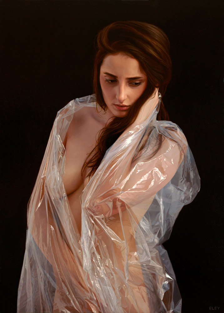 李壮平的神女系列油画：中国写实人体油画图片(点击浏览下一张趣图)