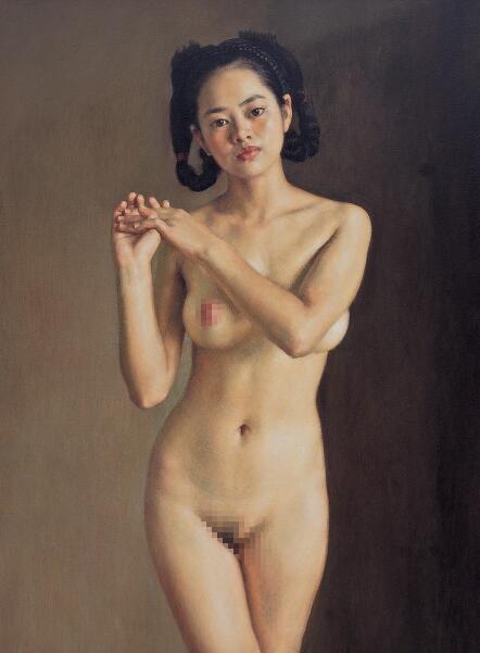 画家妻子现代人体油画：高清人体油画图片大全(5)(点击浏览下一张趣图)