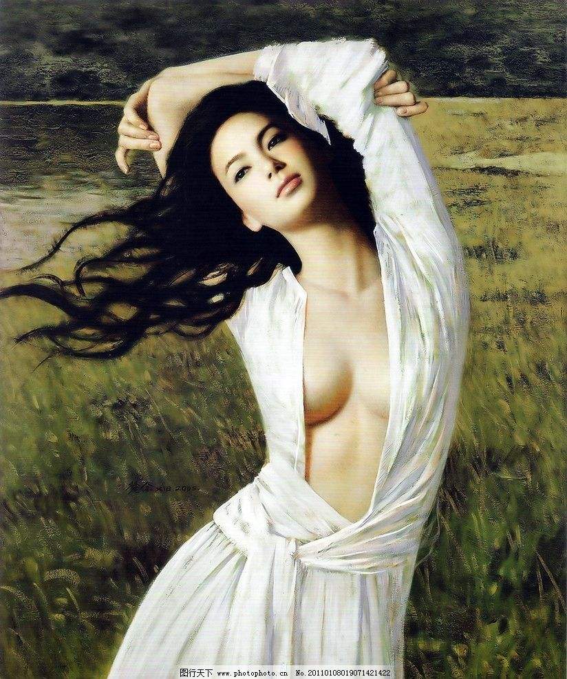 人体油画语言：全身光子美白(3)(点击浏览下一张趣图)