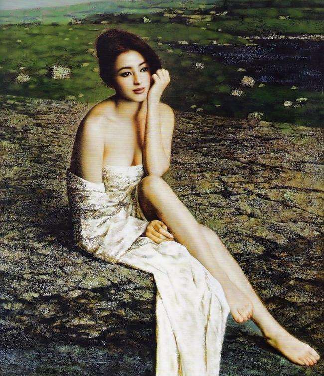 人体油画语言：全身光子美白(4)(点击浏览下一张趣图)