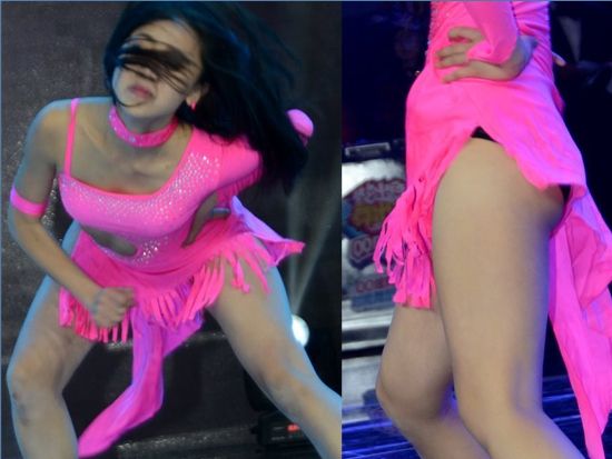 女星走光集锦不打马：美女奶奶再爱我一次(5)(点击浏览下一张趣图)