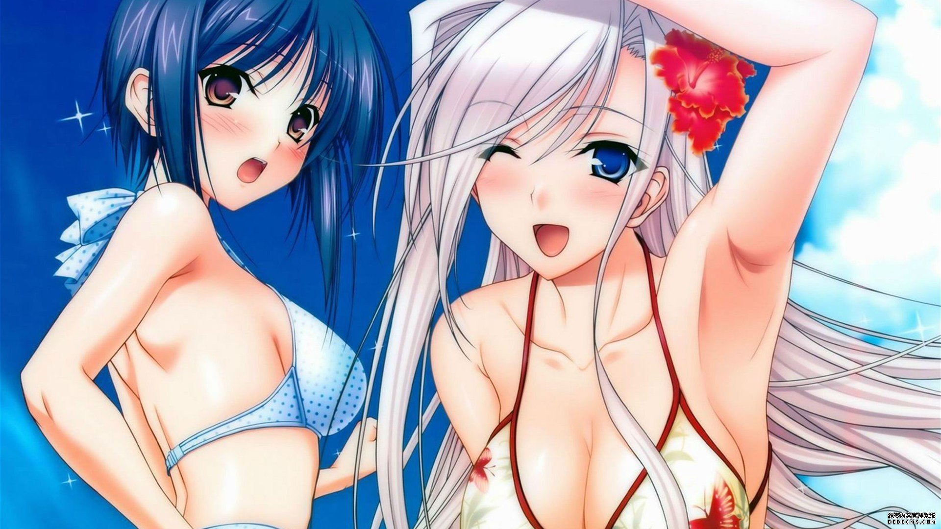 两男孩服侍一女漫画：两个女的互相漫画 一女被2男服务漫画(3)(点击浏览下一张趣图)