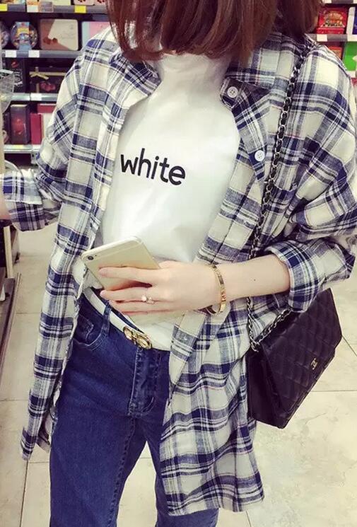 女人穿衬衫给人的感觉，女人衬衫衣服图片(3)(点击浏览下一张趣图)