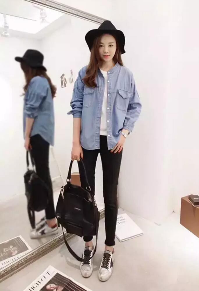 女人穿衬衫给人的感觉，女人衬衫衣服图片(5)(点击浏览下一张趣图)